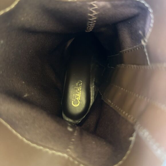 Chaps Ralph Lauren Gari Boots Womens Size 8.5 B Dark Brown Classic‎ Bootie - Picture 8 of 10